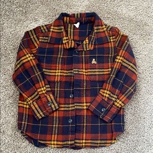 Baby Gap Plaid Kids Shirt Size 2T